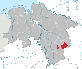 Localisation de Arrondissement de Wolfenbüttel