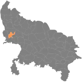 Localisation de District d'Hathrasमहामायानगर ज़िला