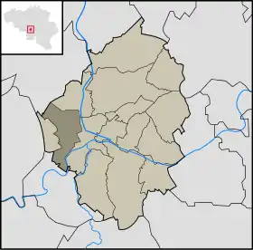 Localisation de Monceau-sur-Sambre