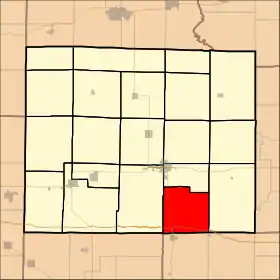 Localisation de Barnhill Township