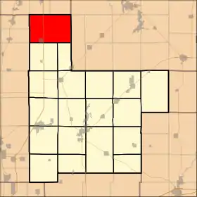 Localisation de Bois d'Arc Township