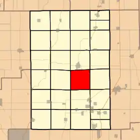 Localisation de Brushy Mound Township