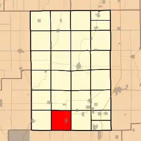 Localisation de Bunker Hill Township