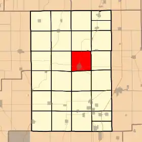 Localisation de Carlinville Township