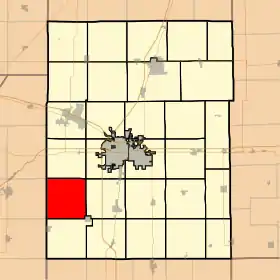 Localisation de Colfax Township