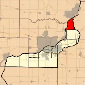 Localisation de Cordova Township