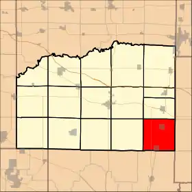 Localisation de Du Bois Township