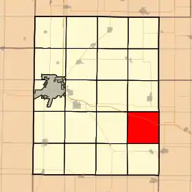 Localisation de Elba Township