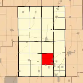 Localisation de Gillespie Township