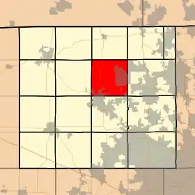 Localisation de Greenwood Township