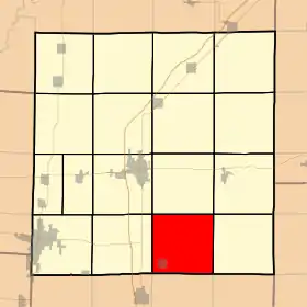 Localisation de Haines Township