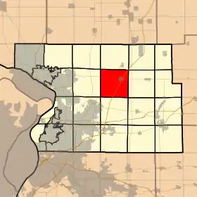 Localisation de Hamel Township