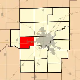 Localisation de Harristown Township