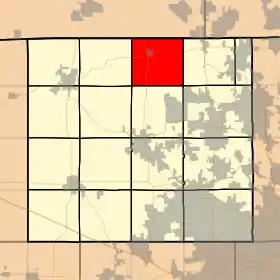 Localisation de Hebron Township