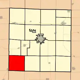 Localisation de Lamoine Township