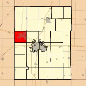 Localisation de Mahomet Township