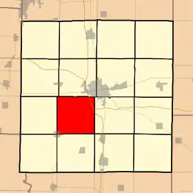 Localisation de McClellan Township