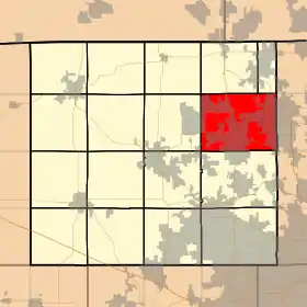 Localisation de McHenry Township