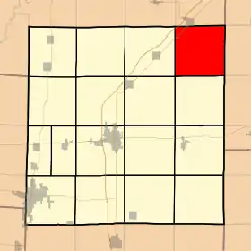 Localisation de Meacham Township