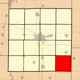 Localisation de Moore's Prairie Township