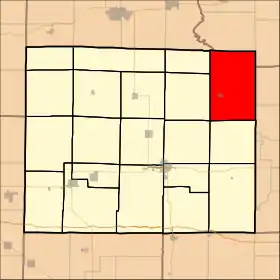 Localisation de Mount Erie Township