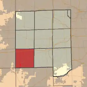 Localisation de Naperville Township