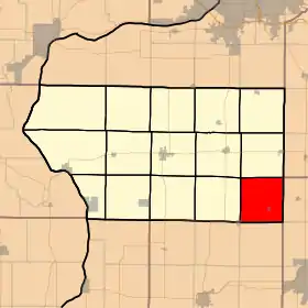 Localisation de North Henderson Township