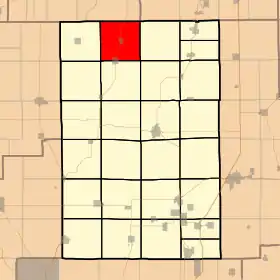 Localisation de North Palmyra Township