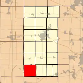 Localisation de Paw Paw Township