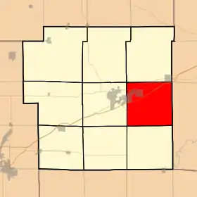 Localisation de Pleasant Mound Township