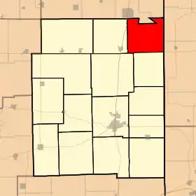 Localisation de Prairie Township