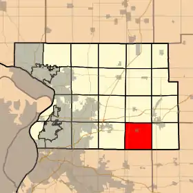 Localisation de St. Jacob Township