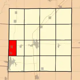 Localisation de Sandoval Township