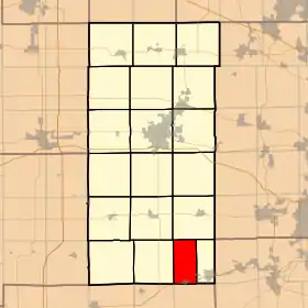 Localisation de Somonauk Township