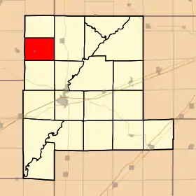 Localisation de South Hurricane Township