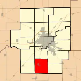 Localisation de South Macon Township