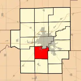 Localisation de South Wheatland Township