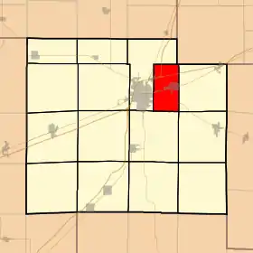 Localisation de Teutopolis Township