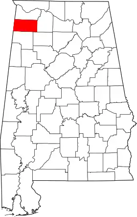 Localisation de Comté de Franklin(Franklin County)