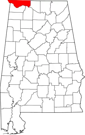 Localisation de Comté de Lauderdale(Lauderdale County)