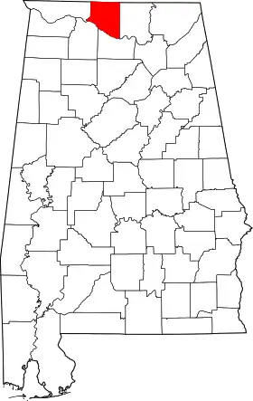 Localisation de Comté de Limestone(Limestone County)