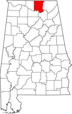 Localisation de Comté de Madison(Madison County)