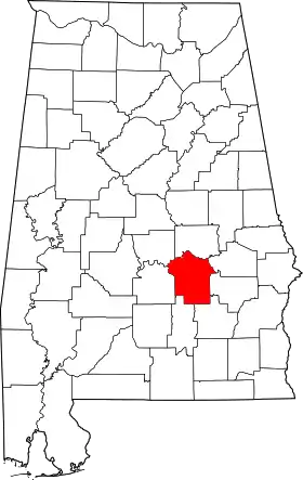 Localisation de Comté de Montgomery(Montgomery County)