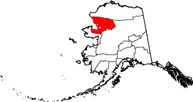 Localisation de Northwest Arctic Borough, Alaska