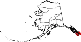 Localisation de Prince of Wales-Outer Ketchikan Census Area, Alaska