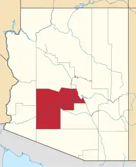 Localisation de Comté de MaricopaMaricopa County