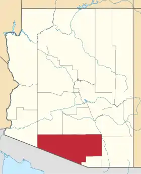 Localisation de Comté de PimaPima County