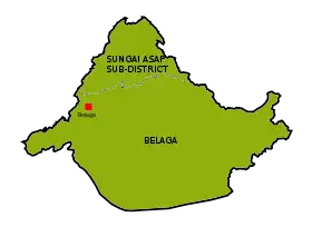 Localisation de District de Belaga