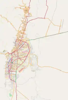 Localisation de Santiago de Cali