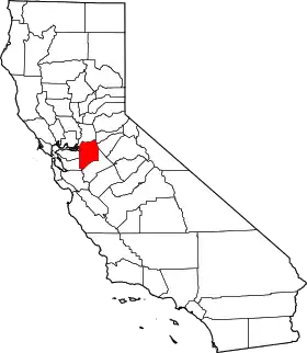 Localisation de Comté de San Joaquin(San Joaquin County)